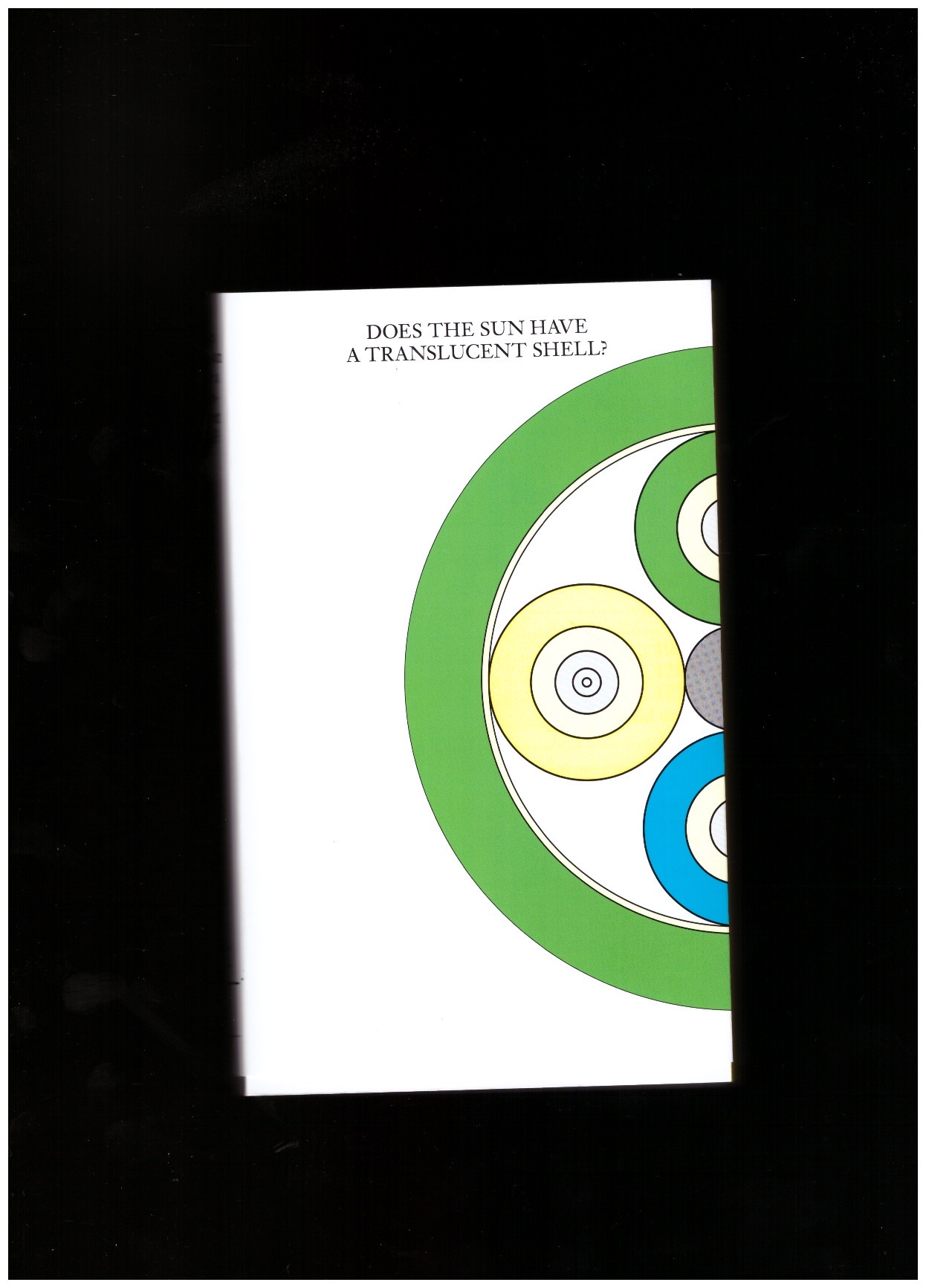 GERRITY, Jeanne; VILLALOBOS, Diego (eds.) - Does the Sun Have a Translucent Shell?